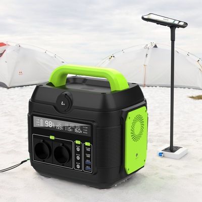 مرکز برق موبایل 600W ذخیره انرژی خورشیدی با گزینه سفارشی