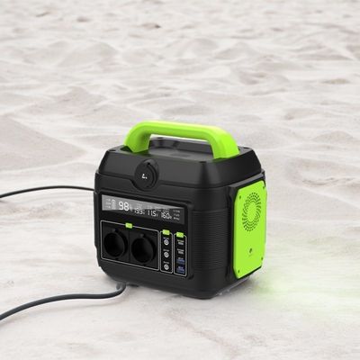 مرکز برق موبایل 600W ذخیره انرژی خورشیدی با گزینه سفارشی