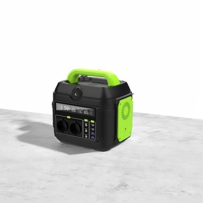 MPPT 600W AC110V AC220V بسته باتری لیتیوم ایستگاه انرژی خورشیدی قابل حمل برای پیاده روی RV