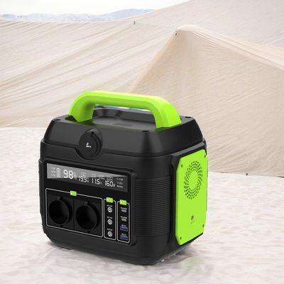 MPPT 600W AC110V AC220V بسته باتری لیتیوم ایستگاه انرژی خورشیدی قابل حمل برای پیاده روی RV