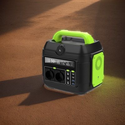 MPPT 110V/220V 600W باتری لیتیوم در فضای باز نیروگاه خورشیدی قابل حمل برای کمپینگ