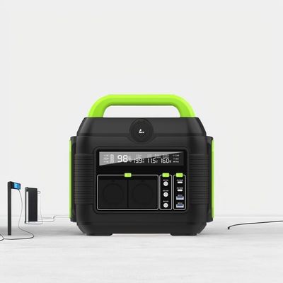 ایستگاه برق قابل حمل 600W 300W باتری لیتیوم ترنری سیستم انرژی ژنراتور خورشیدی