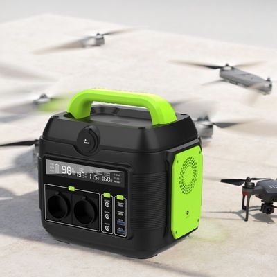 برق ذخیره سازی انرژی خورشیدی قابل حمل برای ایستگاه شارژ تلفن همراه UAV 258*212*249mm
