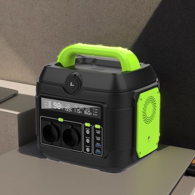 سفارشی سازی 600W مینی قابل حمل ایستگاه ذخیره انرژی خورشیدی با صفحه نمایش LCD
