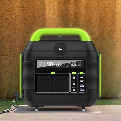 سفارشی سازی 600W مینی قابل حمل ایستگاه ذخیره انرژی خورشیدی با صفحه نمایش LCD