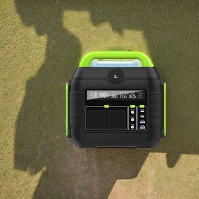 سفارشی سازی 600W مینی قابل حمل ایستگاه ذخیره انرژی خورشیدی با صفحه نمایش LCD