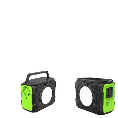 بسته باتری لیتیوم بیرونی 300 وات ژنراتور خورشیدی قابل شارژ AC DC نوع C باتری برق پشتیبان اضطراری ایستگاه برق خورشیدی قابل حمل