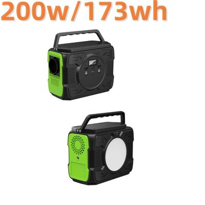 200 وات مرکز برق کمپینگ سیستم انرژی ژنراتور خورشیدی قابل شارژ برای آمریکای جنوبی