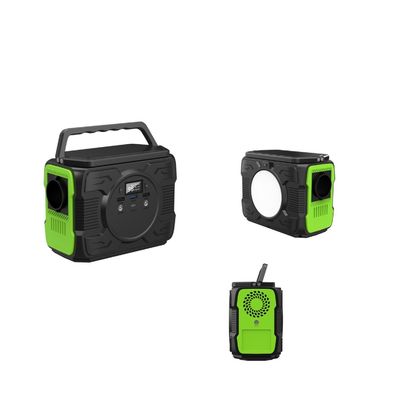 200W173wh کمپینگ موبایل باتری لیتیوم ژنراتور خورشیدی منبع برق برای کار از راه دور
