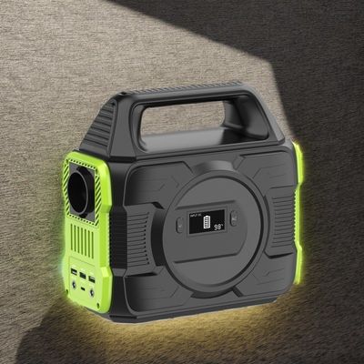 ممکن است جدا نشدنی باشد 300W ایستگاه برق اضطراری قابل حمل با صفحه نمایش کریستال مایع