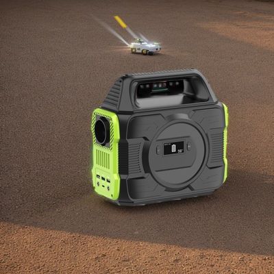 288wh نشان دادن صفحه نمایش کریستال مایع ژنراتور خورشیدی قابل حمل برای خانه اضطراری RV