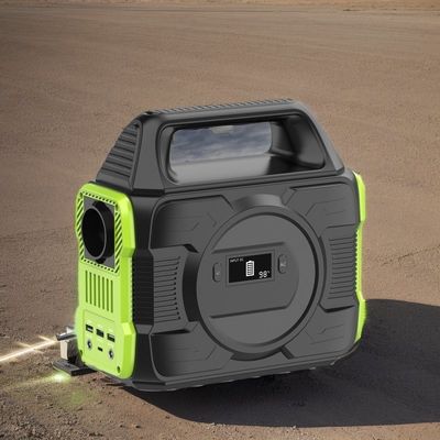 288wh نشان دادن صفحه نمایش کریستال مایع ژنراتور خورشیدی قابل حمل برای خانه اضطراری RV