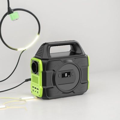 288wh نشان دادن صفحه نمایش کریستال مایع ژنراتور خورشیدی قابل حمل برای خانه اضطراری RV