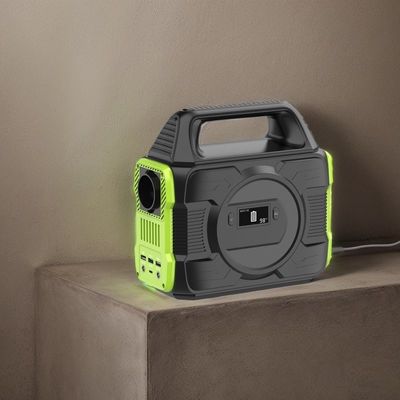 288wh نشان دادن صفحه نمایش کریستال مایع ژنراتور خورشیدی قابل حمل برای خانه اضطراری RV