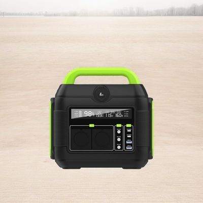 600W ایستگاه برق قابل حمل کمپینگ / RV ظرفیت بزرگ باتری لیتیوم شارژر اضطراری برق تلفن همراه برای تلفن همراه کامپیوتر DC خروجی USB / نوع C قدرت بالا