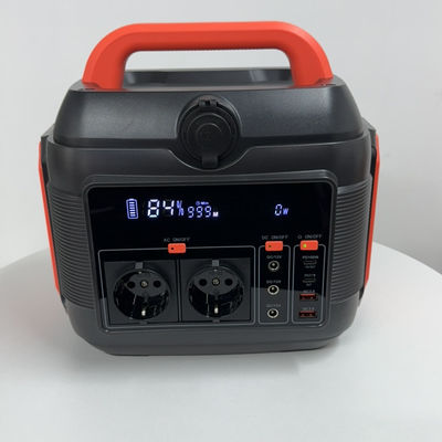 خانه بیرون کمپینگ سفر RV ژنراتور 600W باتری لیتیوم قابل حمل نیروگاه