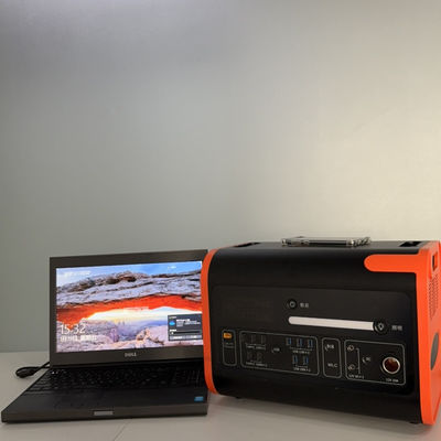 AC خالص Sine Wave Output Waveform 2000W LiFePO4 باتری منبع برق قابل حمل