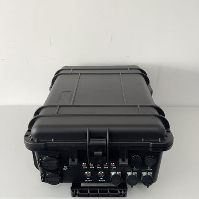 3000wh سیاه قابل حمل قابل شارژ مجدد نیروگاه بادی خورشیدی 3kw باتری آهن لیتیوم