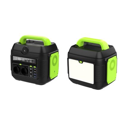 ژنراتور خورشیدی قابل حمل 600W با چراغ LED 11W و درخواست سفارشی