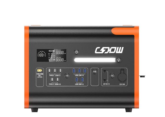نیروگاه برق قابل حمل خانگی 2200W ژنراتور خورشیدی با قدرت بالا