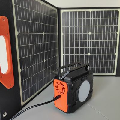 ژنراتور خورشیدی 200 وات سبک با سرعت تخلیه پایین و ظرفیت باتری 48000mAh