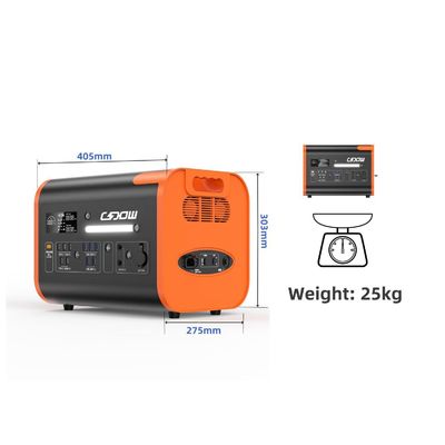 2200W Lifepo4 ایستگاه برق قابل حمل 2048wh LiFePO4 ژنراتور خورشیدی