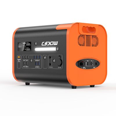 2200W باتری پشتیبان قابل حمل ایستگاه برق خورشیدی برای شرایط اضطراری در فضای باز