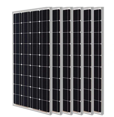 مواد یک کریستال پانل های خورشیدی فتوولتائیک 500W برای سیستم های روشنایی خورشیدی