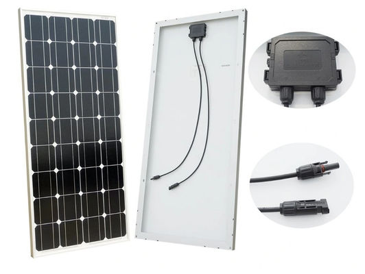 مواد یک کریستال پانل های خورشیدی فتوولتائیک 500W برای سیستم های روشنایی خورشیدی