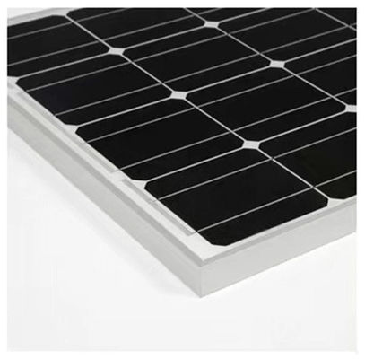 100W32 ماژول خورشیدی فتوولتائیک سیلیکون تک کریستال با قاب آلومینیومی مناسب برای خانه RV Marine