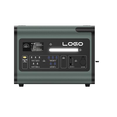 2200W ایستگاه برق قابل حمل برق اضطراری در فضای باز با 220V موج سینوس خالص