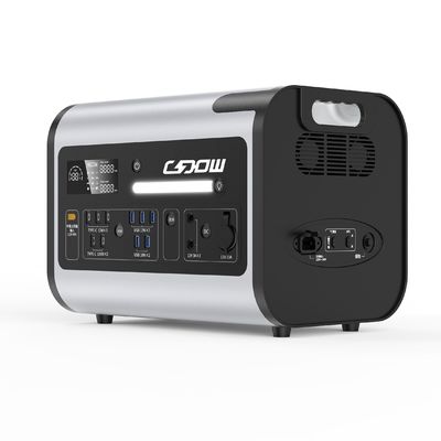 2200W خروجی اضطراری پشتیبان دامنه نوسان ولتاژ -5%-5% ایستگاه ذخیره انرژی