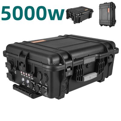نیروگاه حمل و نقل خانه ضد آتش با حداکثر قدرت 8000W و اینورتر AC110/220V
