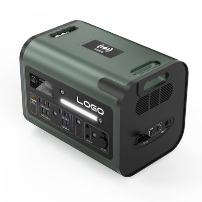 نیروگاه حمل و نقل ژنراتور خورشیدی 2200 وات برای شارژ AC / DC / PV و ظرفیت بزرگ