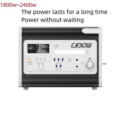 LiFePO4 ژنراتور نیروگاه خورشیدی 2200W برای سیستم انرژی در فضای باز و خانه