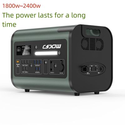 نیروگاه کمپینگ با شارژ خورشیدی و AC محدوده نوسان ولتاژ خروجی -5%-5%