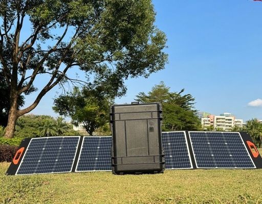 8000W قدرت اوج LiFePO4 سلول لیتیوم ژنراتور خورشیدی قابل حمل برای فعالیت های بیرونی