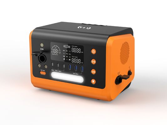 1500W لیتیوم آهن فوسفات باتری نیروگاه خورشیدی برای اصلی و 800W شارژ خورشیدی