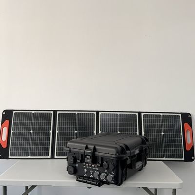 تمام دستگاه ها سازگار 48V100ah 4800wh ایستگاه برق خورشیدی قابل حمل