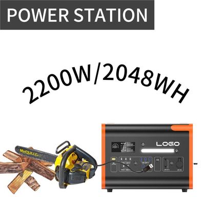 1500W ژنراتور قابل حمل محوطه برق خورشیدی شارژ سریع منبع برق بدون وقفه