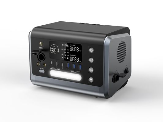 BMS محافظت شده 600W سیستم خورشیدی ژنراتور باتری موبایل