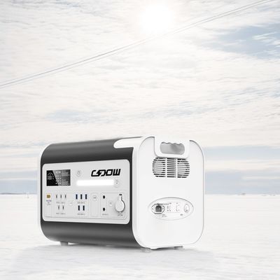 بسته باتری قابل برداشت 2000W ایستگاه خورشیدی قابل حمل برای تامین برق اضطراری