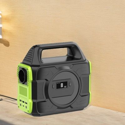 ایستگاه برق قابل حمل شارژ 110/220V AC با صفحه نمایش LCD و باتری لیتیوم 300W