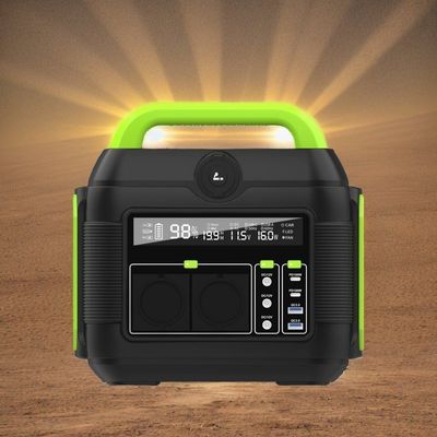 پمپ برق شارژ سریع 600W/160000mAh قابل بازیافت 110V بانک برق قابل حمل AC / DC / USB / Type-C S6