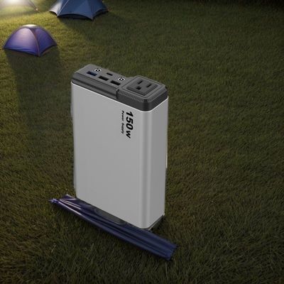 150W 115wh ژنراتور خورشیدی کمپینگ باتری لیتیوم اورژانسی ایستگاه برق قابل حمل