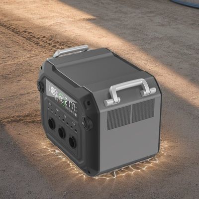 1200W شارژ 2500W ژنراتور خورشیدی با قدرت بالا برای ایستگاه برق قابل حمل خانگی