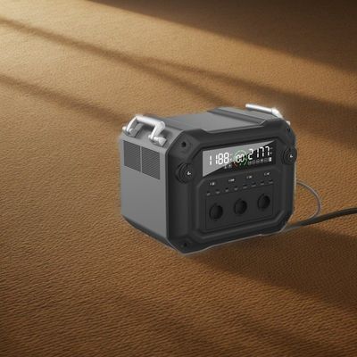 نیروگاه برق قابل حمل 110V/230V-50Hz/60Hz ژنراتور خورشیدی 2500W 2340wh برای خانه