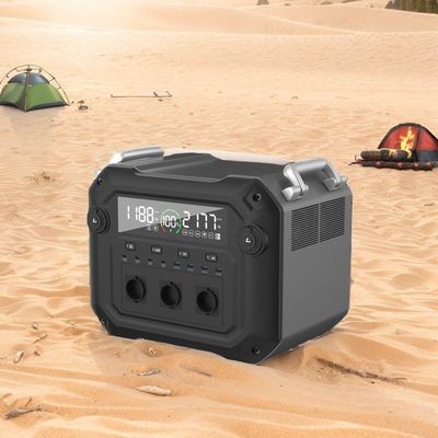 Un38.3/MSDS آزمایش شده ژنراتور خورشیدی 2500W 2000W 3000W ایستگاه برق قابل حمل برای تلفن همراه