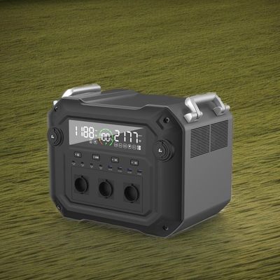 Un38.3/MSDS آزمایش شده ژنراتور خورشیدی 2500W 2000W 3000W ایستگاه برق قابل حمل برای تلفن همراه