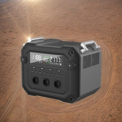 Un38.3/MSDS آزمایش شده ژنراتور خورشیدی 2500W 2000W 3000W ایستگاه برق قابل حمل برای تلفن همراه